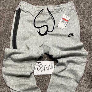 Dark Grey/Black - Nike Sportswear Tech Fleece Joggers